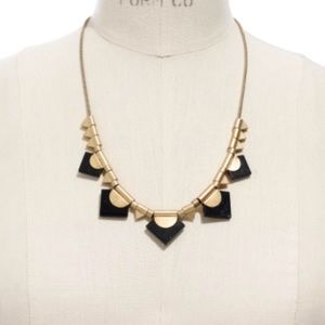 Madewell Gold & Black Necklace